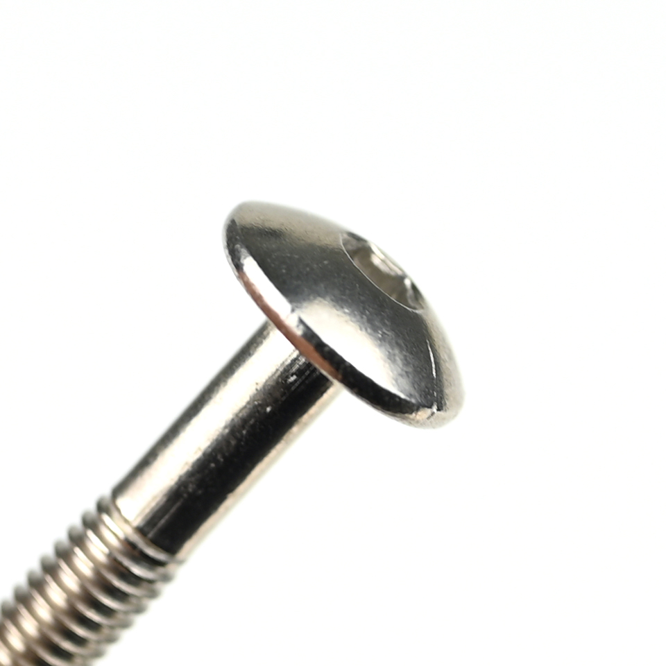 M4 22mm Partial Thread Truss Head Hex Socket Machine Screws for Kitchen Hood