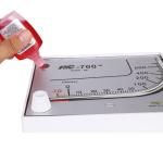 Aquaculture Red Oil Manometer 190*150*32MM Negative Pressure Meter