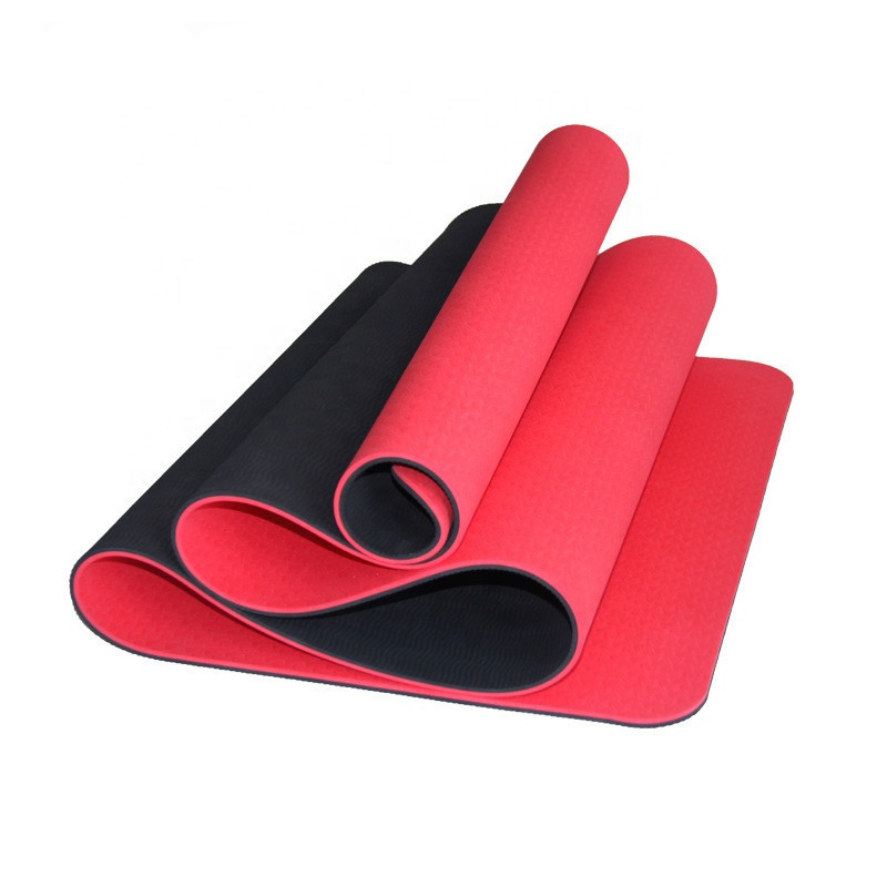 High quality OEM LOGO non-slip Exercise mat TPE yoga mat