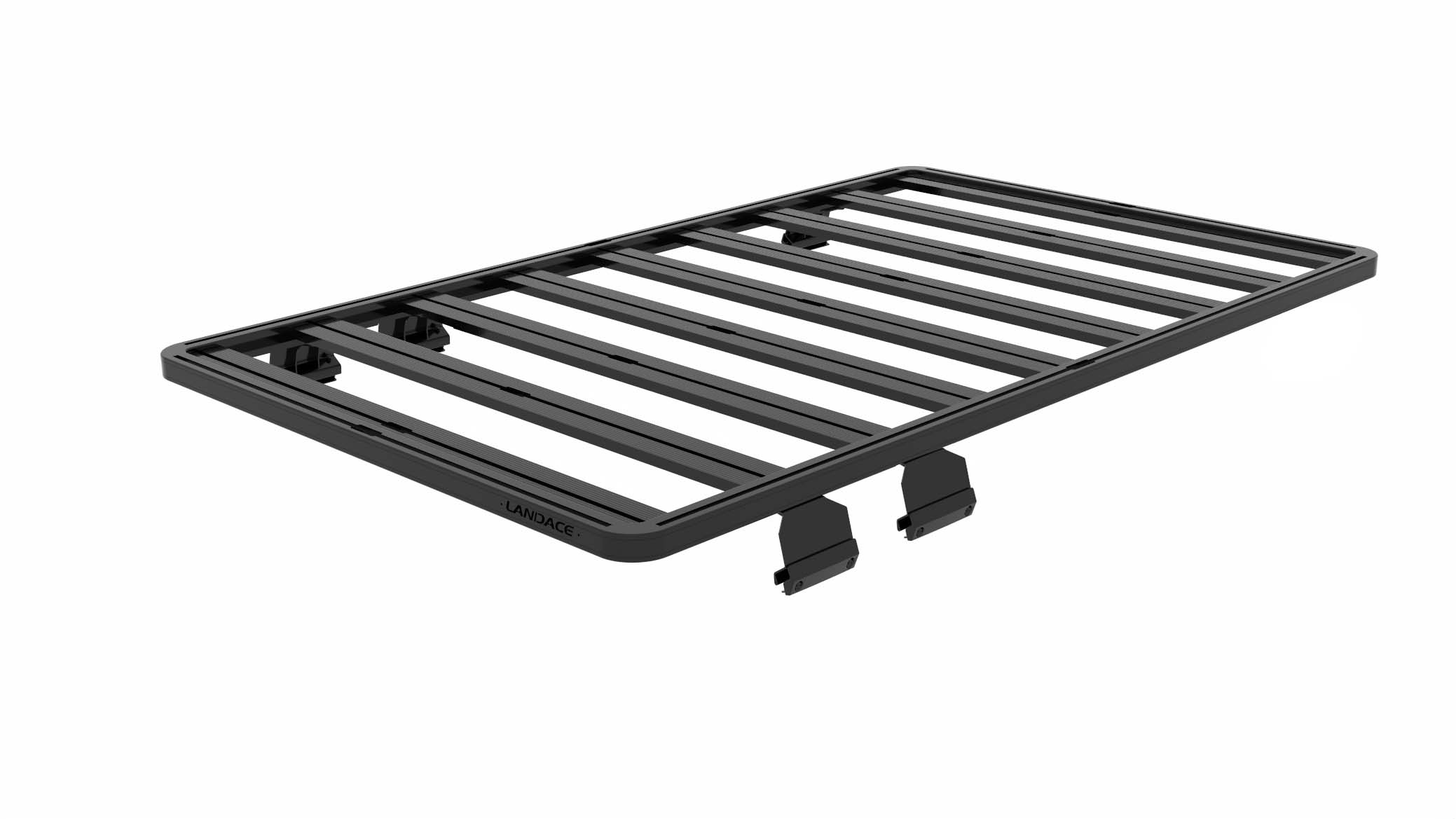 Black 1500x1425 Customized Roof Racks Luggage Carrier for Pickup Trucks Steel Rack
