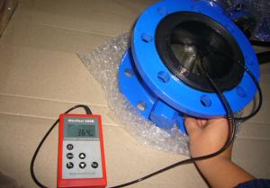 China Double Flanged Lug Type Butterfly Valve , Industrial Butterfly Check Valve on sale
