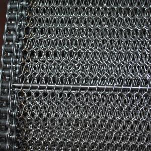 Quality Flat Woven Wire Conveyor Belt / Chain Conveyor Belt 50kg - 500kg Load Capacity wholesale