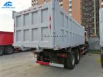 50 Tons 23.5m3 Sinotruk Dump Truck With Crane