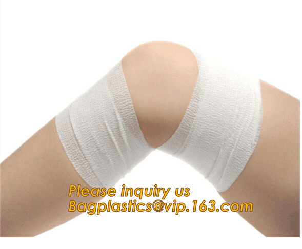 Nonwoven Self Adhesive Colored Vet Wrap Pet Care Sports Elastic Cohesive Bandage,100% cotton zinc-paste elastic bandages