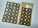 0.5MM Die Cut Products Customised Shape Metalized PET Film For Products Protect