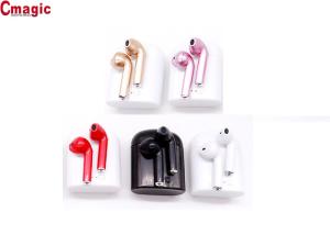 Quality Colorful Wireless Headset I7s TWS Airpods Charging Charger Box For Phones wholesale