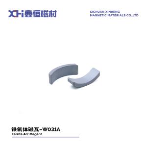 Quality Super Hard Permanent Magnet Ferrite Tile For Motorcycles Starter Motor W031A wholesale