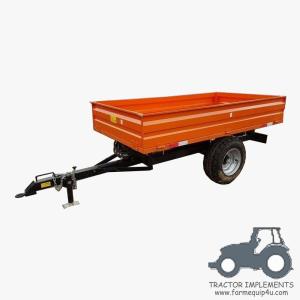 Quality 3T2W 2wheel Dump Trailer 3000kgs; Farm Transport Tipping Trailer; Hydraulic Dump Trailer wholesale