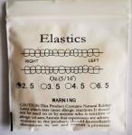 Orthodontic Zoo Pack Plastic Extraoral Elastic Colorful 5/16"