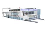 Corrugated Carton Flexo Printing Machine Stacking Lead Edge Feeding Economic
