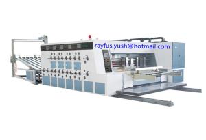 Quality Corrugated Carton Flexo Printing Machine Stacking Lead Edge Feeding Economic Model wholesale