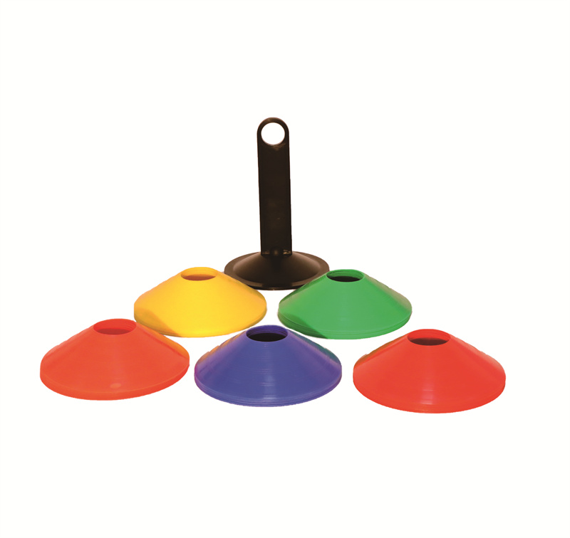 Training Football Kids Sports Cones Disc Cones With Carry Bag And Holder