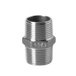 1 Inch Stainless Steel Fitting Thread Hex Nipple with Customized End Connection