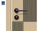 Decorative Pvc Laminated Wpc Wooden Eco Friendly Doors