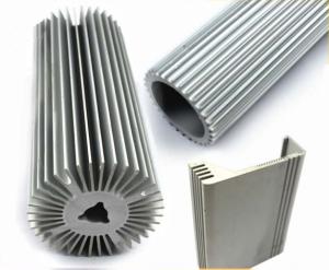 Quality Electric Aluminum Heatsink Extrusion Profiles With Natural Oxidation Treatment wholesale