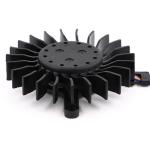 5V 12V Frameless PC Fans , 5010 45x10mm Computer Blower Fan 21-30dBA