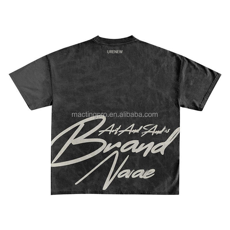 Customized Labels Anti-Static Summer 2 Piece Graphic T-shirts and Shorts Set for Men