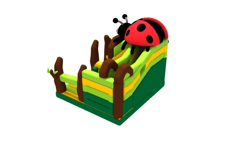 Commercial Grade Inflatable Ladybug Bouncer Jumping Castle Inflatable Combo