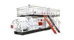 2 Stage 550MM 4.0Mpa Fly Ash Brick Making Machine