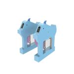 Kindergarten Waist High Turnstile Entry Systems SUS304 Optical Channel
