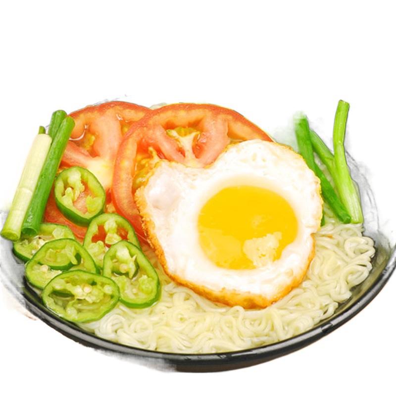 Low-Salt OEM Quick Cooking Noodles Bulk Kangshifu Crispy Ramen Round Instant Noodles