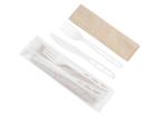 Biodegradable Compostable CPLA Disposable Cutlery Kits