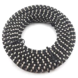 Quality 40pcs beads No. 12.0*40 diamond wire for granite stone quarry and cutting wire saw machine wholesale