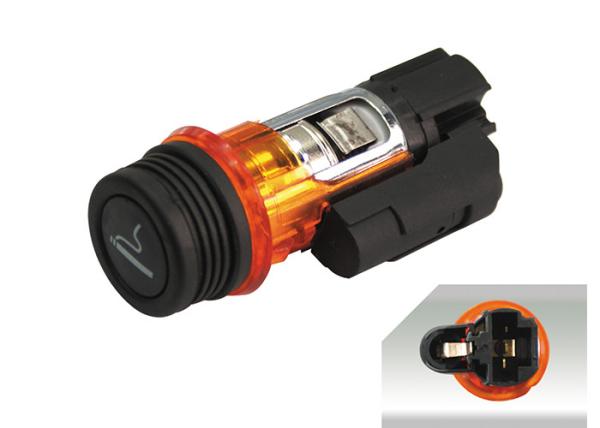 ESQ6107 Orange outter pop out cigarette lighter for universal car plug and