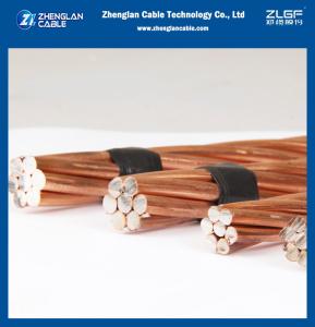 Quality Copper Clad Steel Grounding Wire Cable CCS Bare CCS Copper Clad Steel Ground Electric Stranded Wire Rod Conductor wholesale