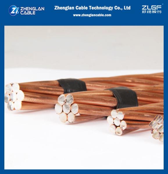 Copper Clad Steel Grounding Wire Cable CCS Bare CCS Copper Clad Steel Ground