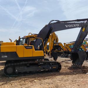 Quality Track Earthmoving EC220D Used Volvo Excavators Medium Size 22 Ton wholesale
