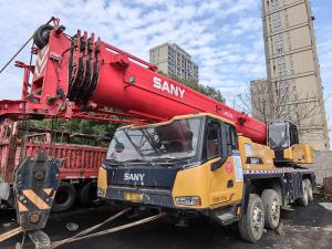 Quality Sany STC500C5-8 Mobile Crane 46M Main Boom and 11 Ton Counterweight for Heavy Lifting wholesale