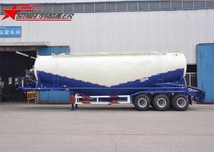 Quality FUWA Axle Brand 15 Tons Bulk Cement Semi Trailer Total Capacity 60CBM wholesale