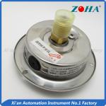 Stainless Oil Filled Vacuum Gauge , Panel Mount Air Pressure Gauge ±1.5%
