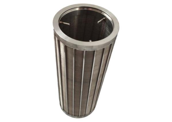 Cheap Length 500mm 0.4mm Slot Sediment Filter Cartridge Resistance To Clogging for sale