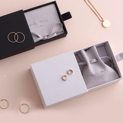 Custom Printed Luxury Pink Personalized Bracelet Jewlery Packaging Box With