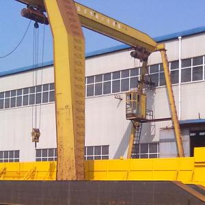Quality 25t Semi Single Girder Gantry Crane BMH Type For Factroy Construction Ce Proved wholesale