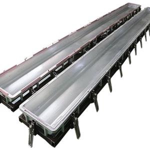 Quality OEM Aluminum Rotational Molding Tooling Plastic Traffic Barrier Mold wholesale