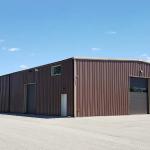 Large space pre engineered aircraft structural steel hangars
