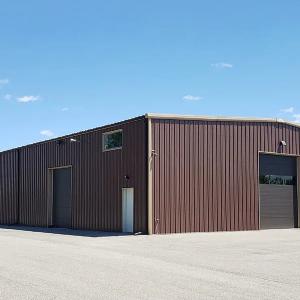 Quality Metal Frame Steel Structure Construction Prefab Steel Workshop / Warehouse With Overhead Crane wholesale