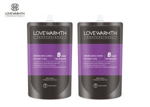 Quality Fragrance Hair Straightening Neutralizer , Perm Hair Straightening Lotion For Curly Hair wholesale