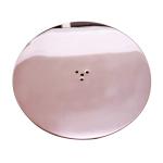 Iron Plate Round Stainless Steel Cladding Bar Stool Base Modern Rose Gold Finish