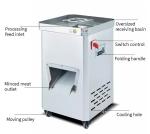 200KG/H Vertical Electric Meat Cutting Machine Stainless Steel Meat Slicer