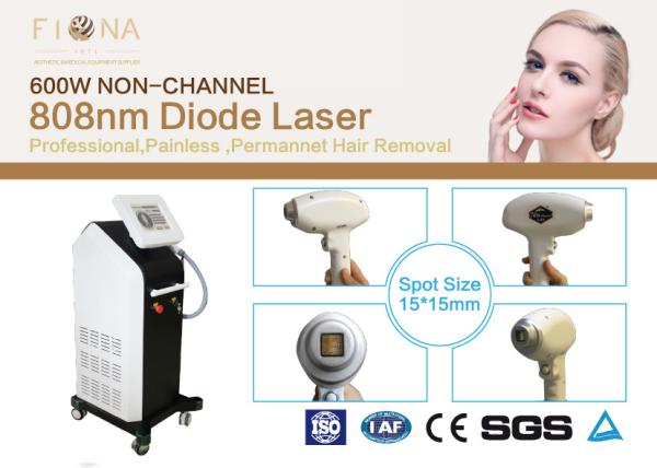 60Hz 808nm Diode Laser For Hair Removal , Permanent Hair Removal Laser Machine