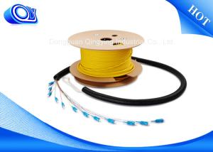 Quality Waterproof FTTH Indoor Fiber Optic Patch Cord Armored Steel Tube for Rodent Resistance wholesale