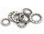 DIN6798J Serrated Lock Steel Flat Washers Internal Teeth Stainless Steel