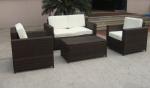 4pcs cheap KD rattan sofa