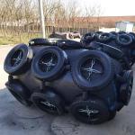 Polyourethane Foam 50Kpa Pneumatic Marine Fender For Fishing Ship