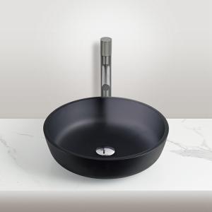 Quality Customized Color Bathroom Wash Basins Tempered Glass Countertop Sinks wholesale