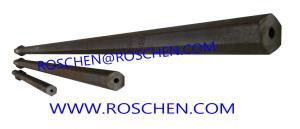 Quality Mining Hexagonal Hollow Steel Tapered Drill Rod 11 Degree 610mm - 8000mm Length wholesale